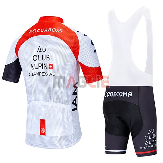 Maglia IAM Manica Corta 2019 Bianco Rosso Nero